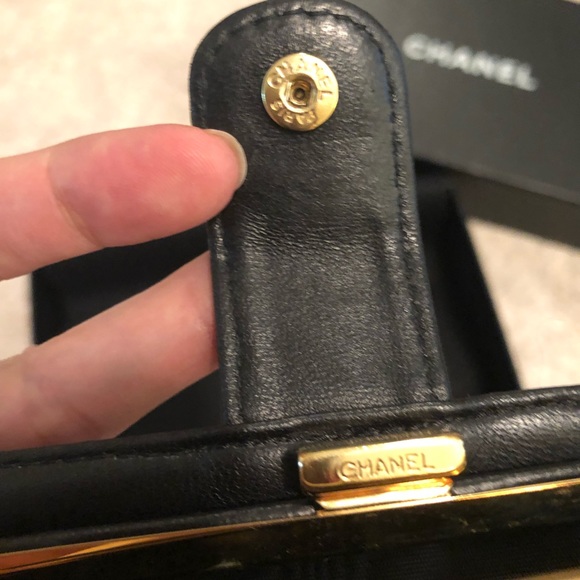 “SOLD” 💯 Auth Chanel Timeless CC French Wallet - Picture 4 of 10